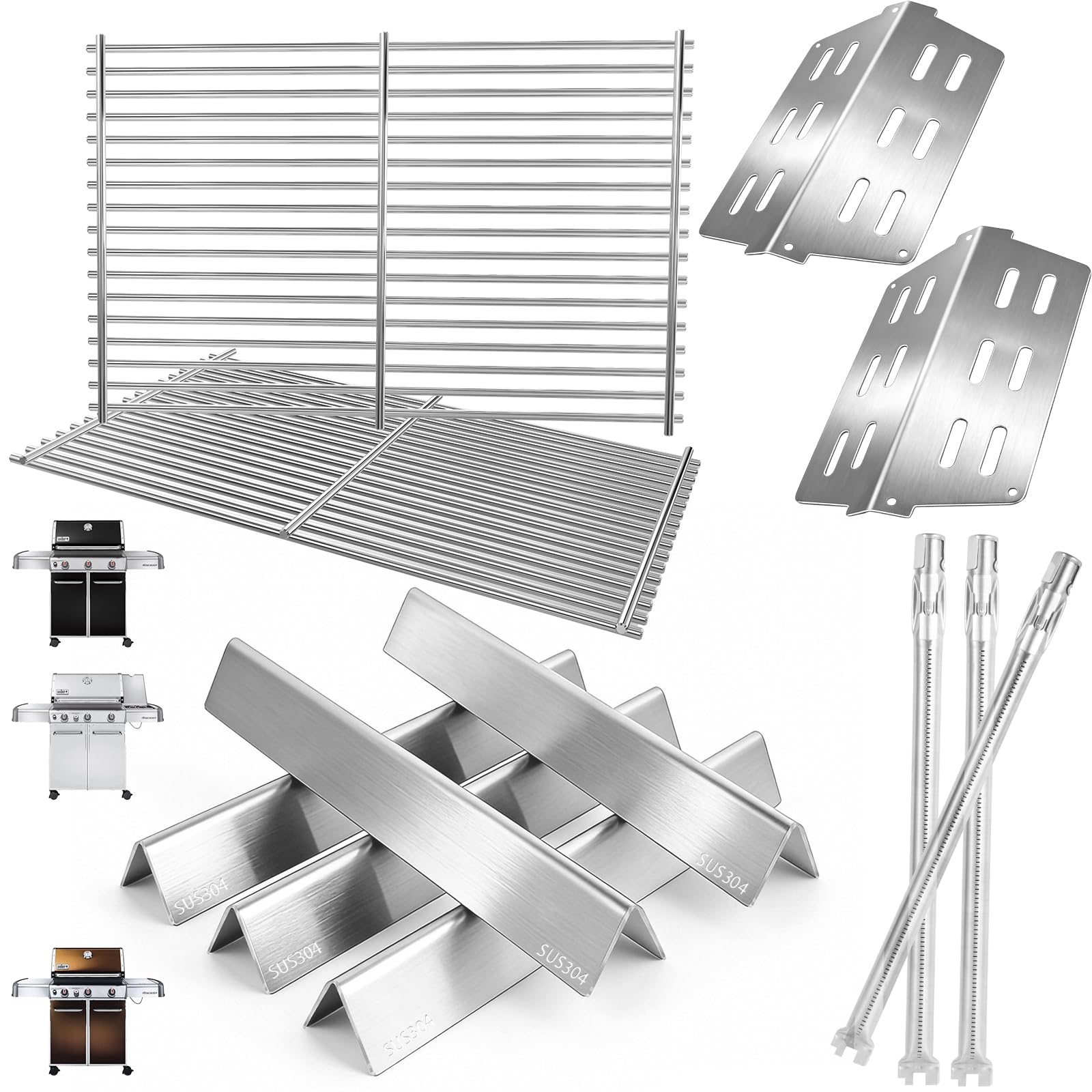Amazon.com: Grill Parts Kit for Weber Genesis 300 310 330 Series